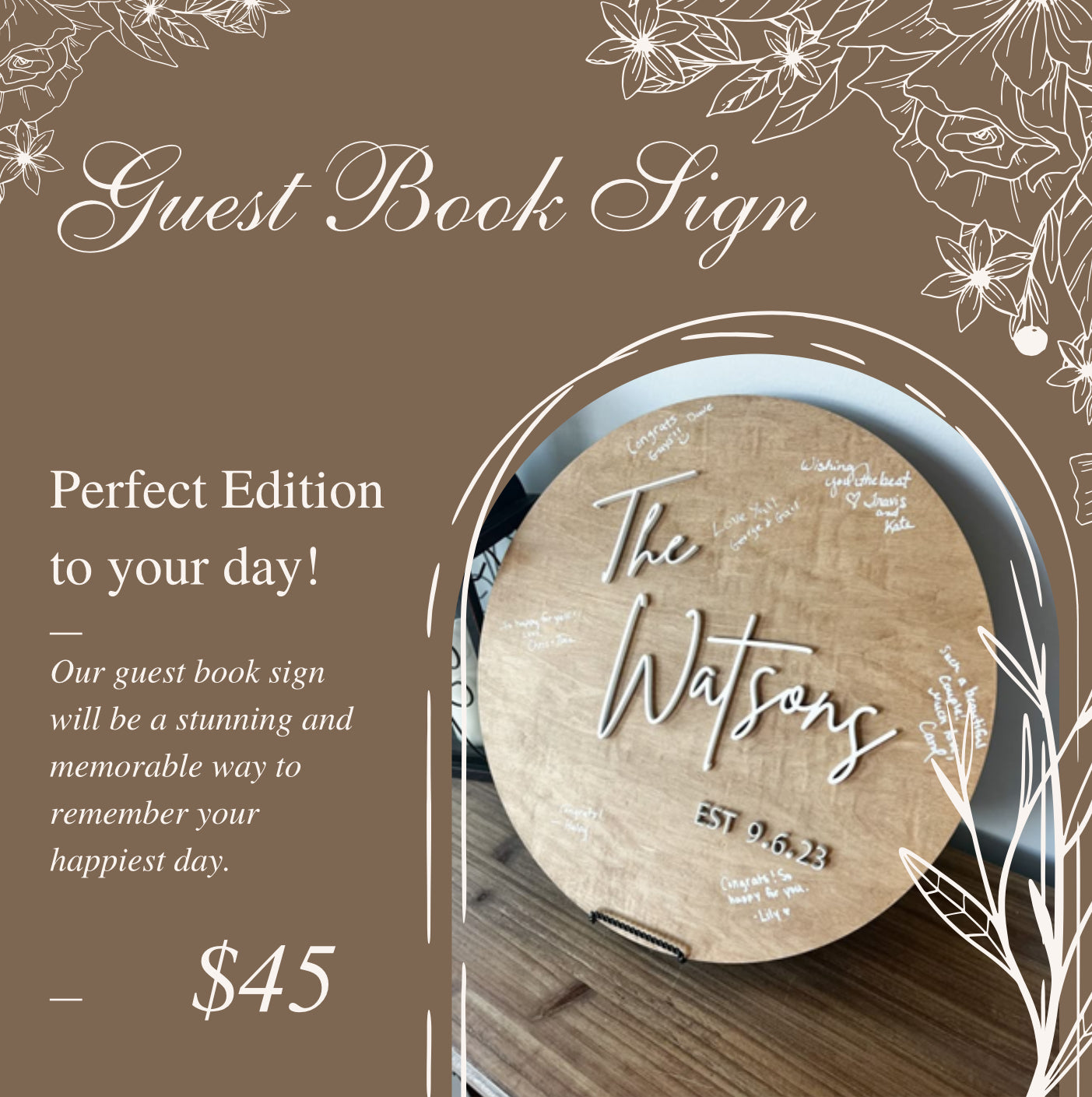 Guest Book Sign