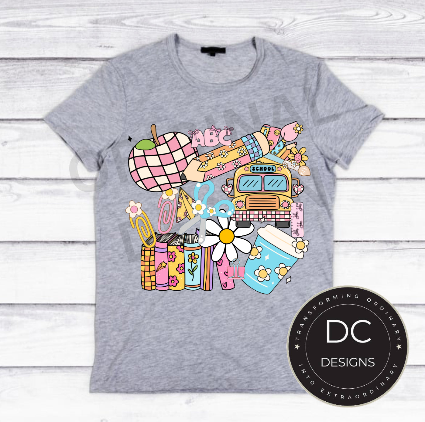 Groovy Teacher Tee Gildan Softstyle