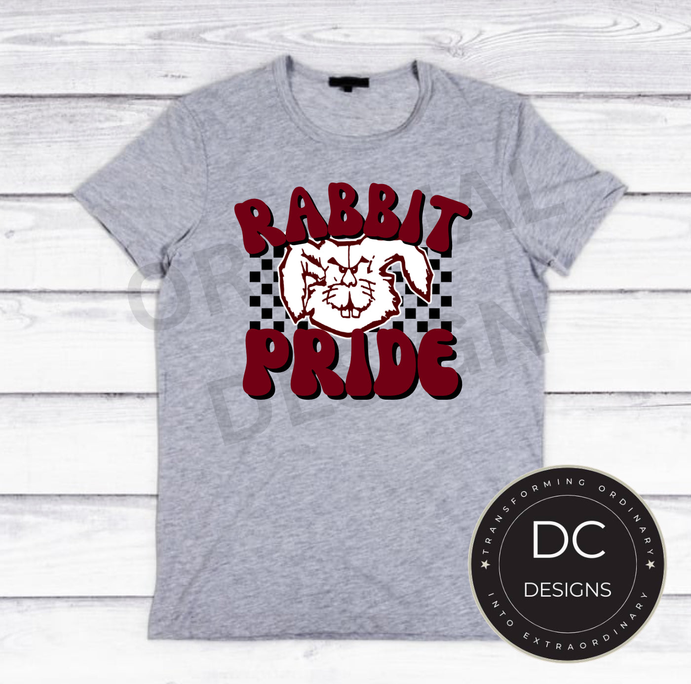 Rabbit Pride Tee Gildan Softstyle