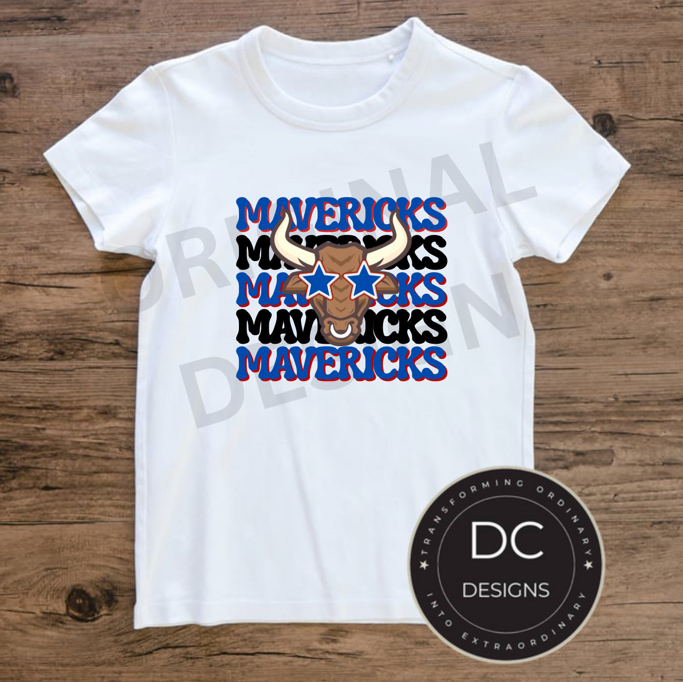 Mavericks Star Tee Gildan Softstyle