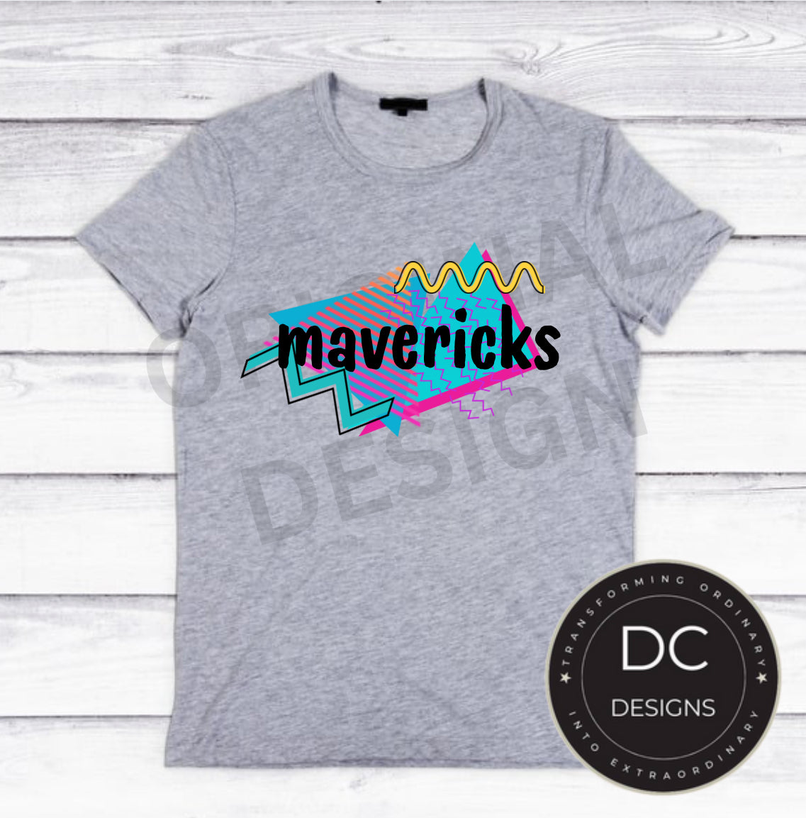 Retro mavericks Tee Gildan Softstyle