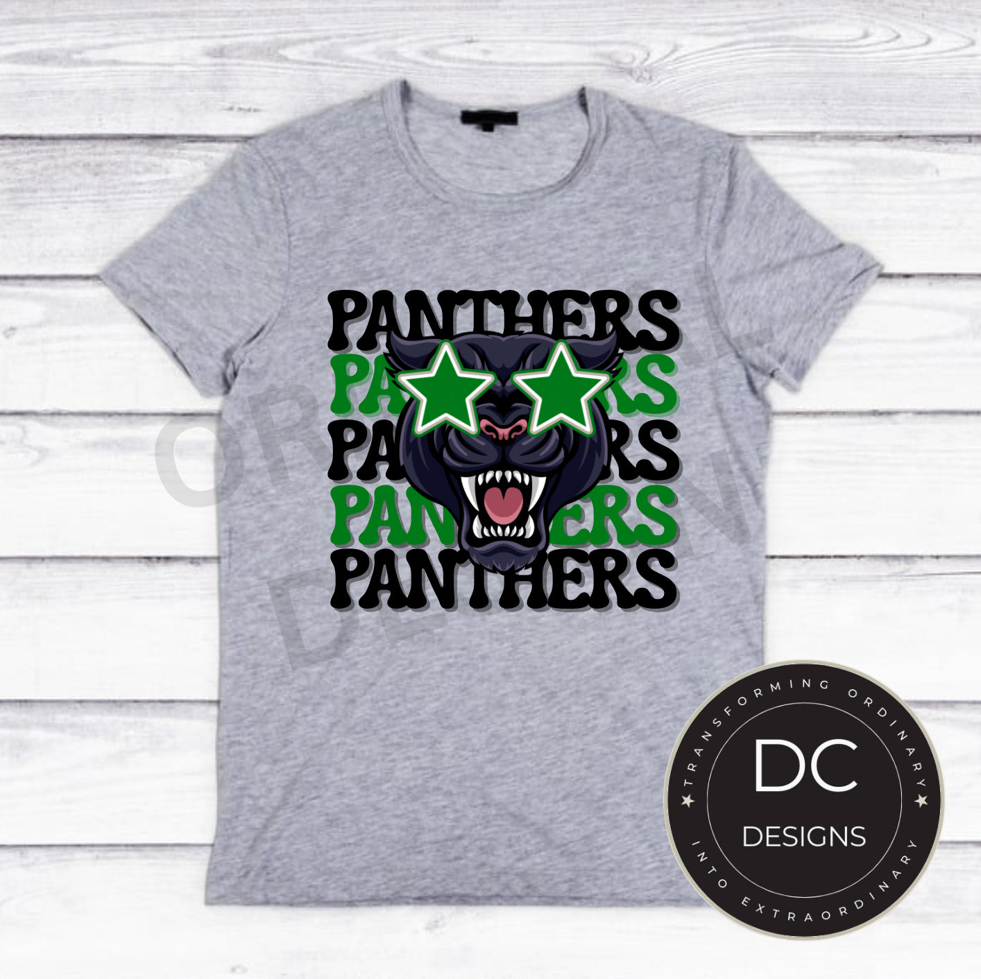 Panther star Tee Gildan Softstyle