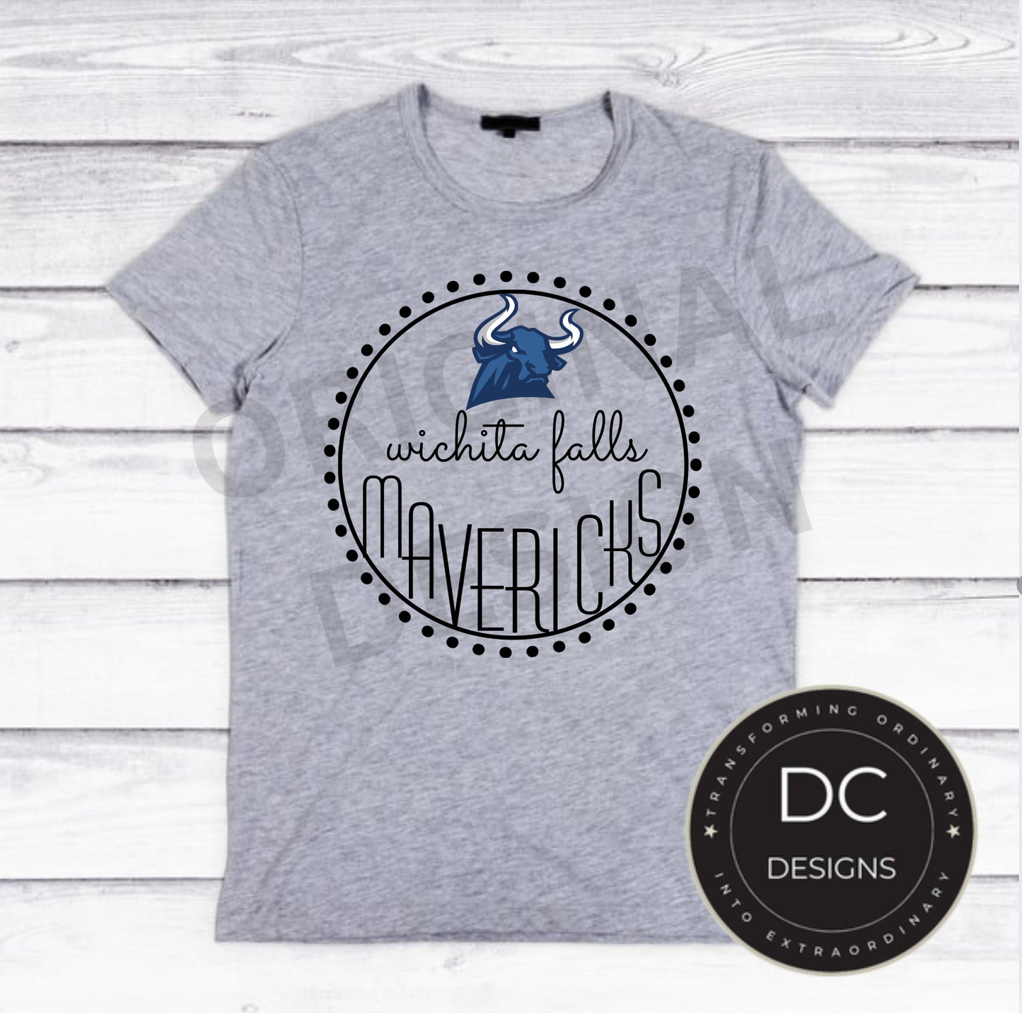 WF Mavericks Tee Gildan Softstyle