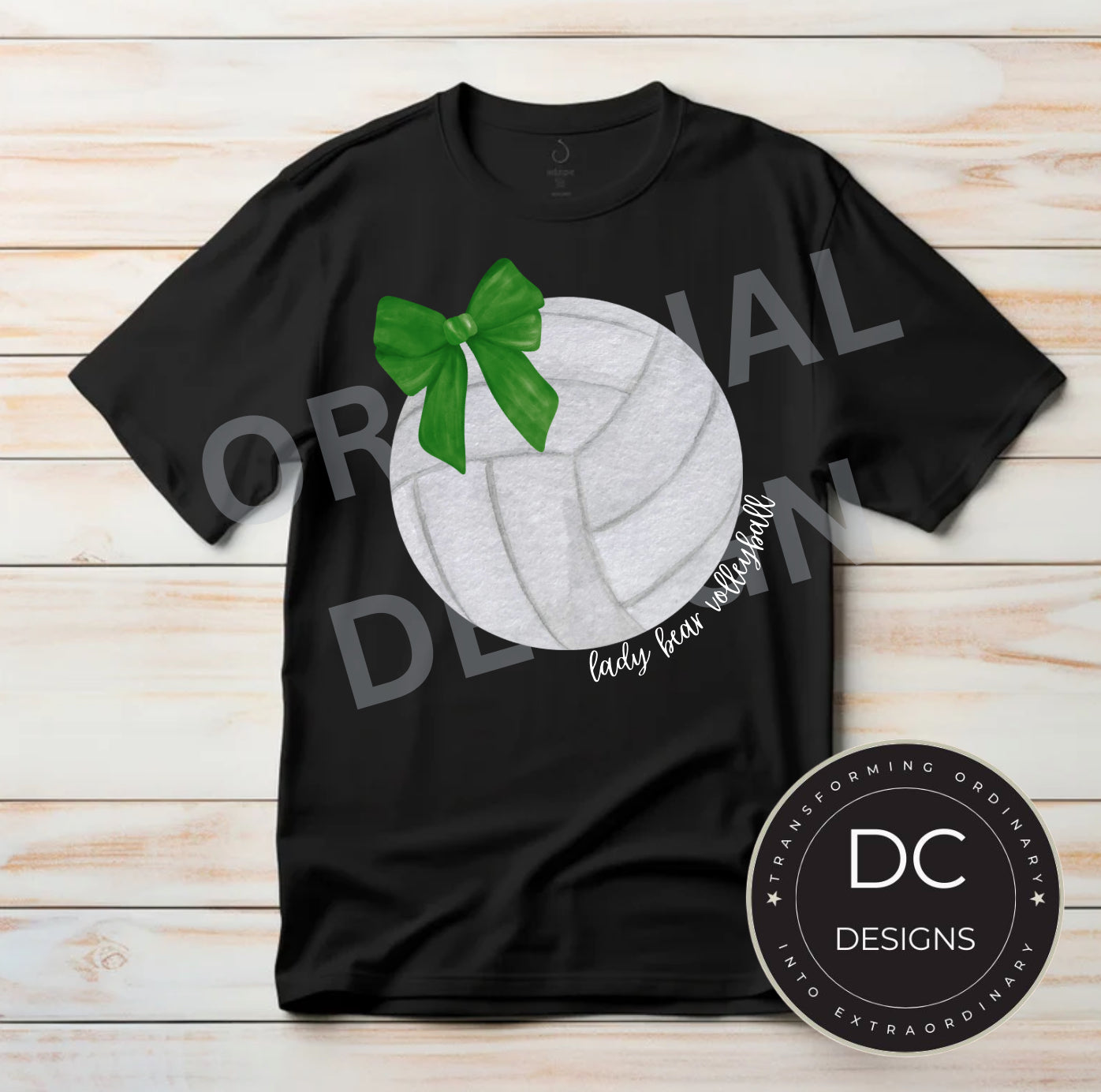 Bears Volleyball Tee Gildan Softstyle