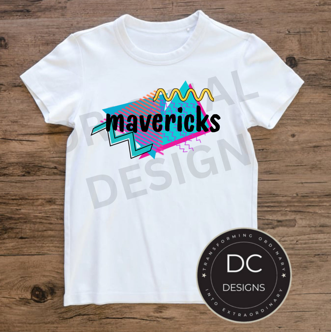 Retro mavericks Tee Gildan Softstyle