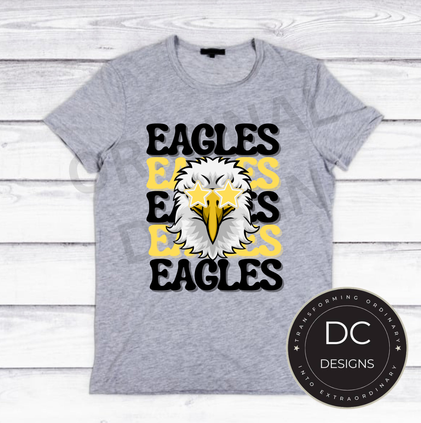 Eagles Star Tee Gildan Softstyle