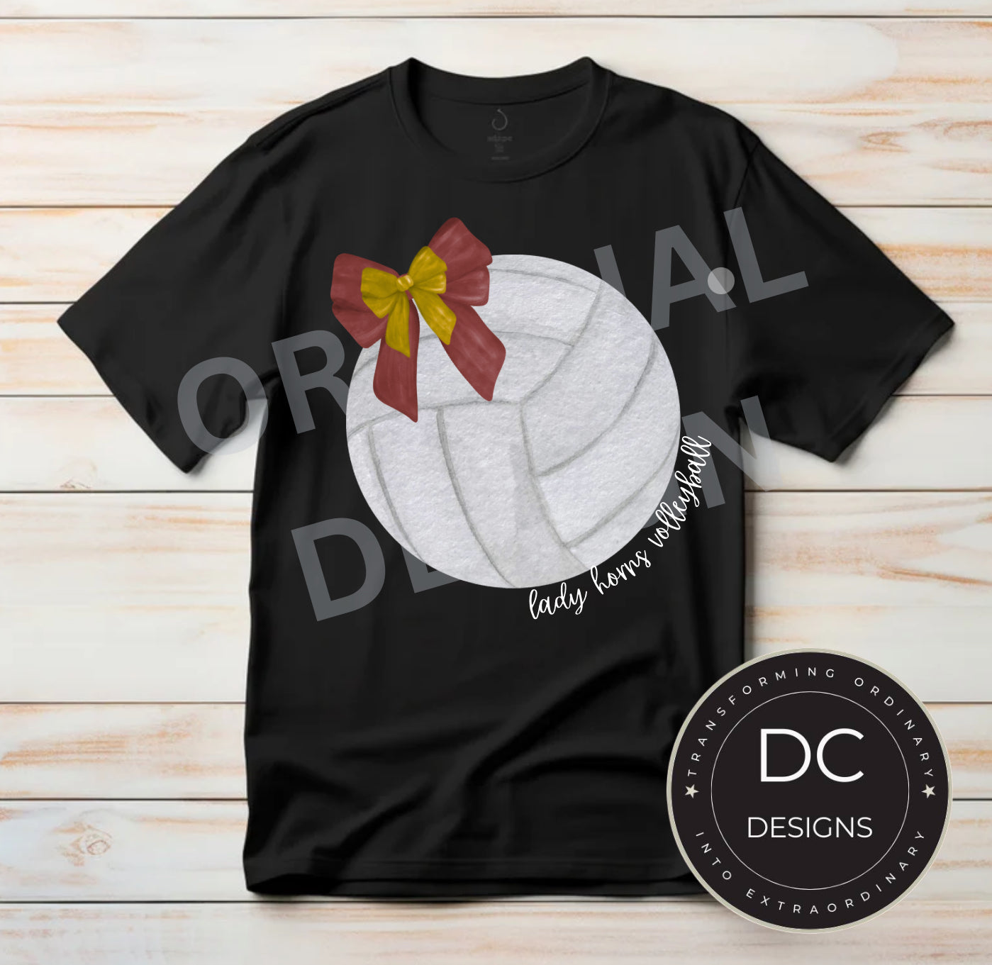 Longhorn Volleyball Tee Gildan Softstyle