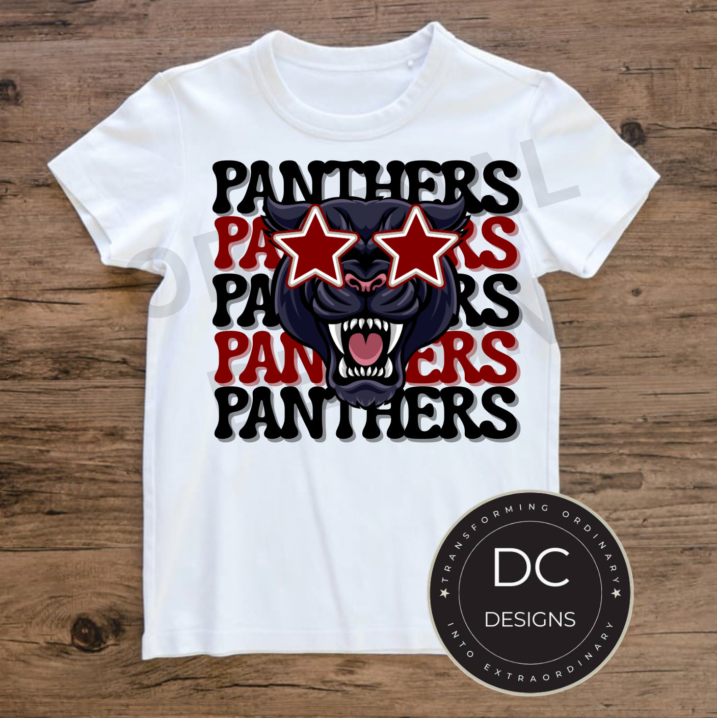 Panthers Star Tee Gildan Softstyle