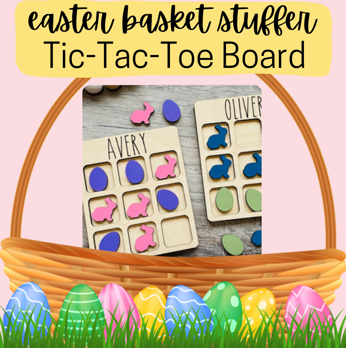 Tic-Tac-Toe Board (See Description)