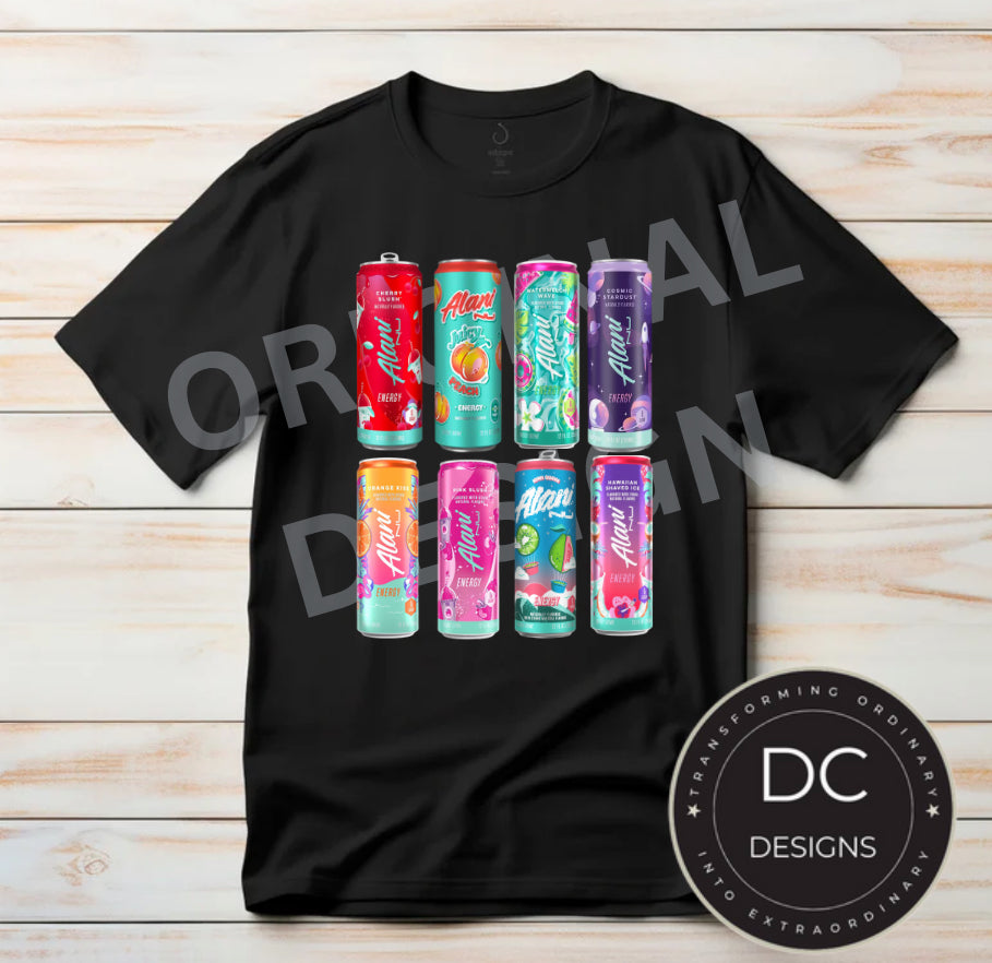 Alani Inspired Can Tee