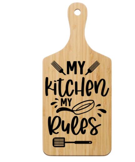 My Rules Cutting Board