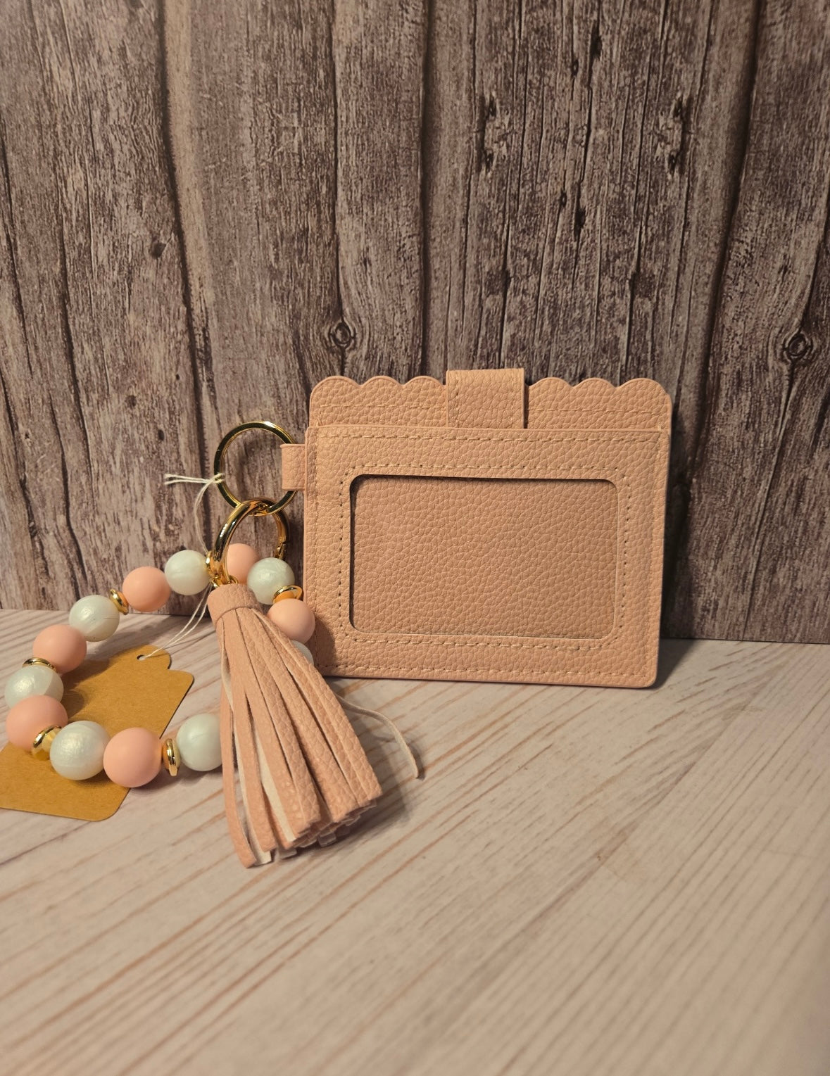 Pale Pink Card Wallet