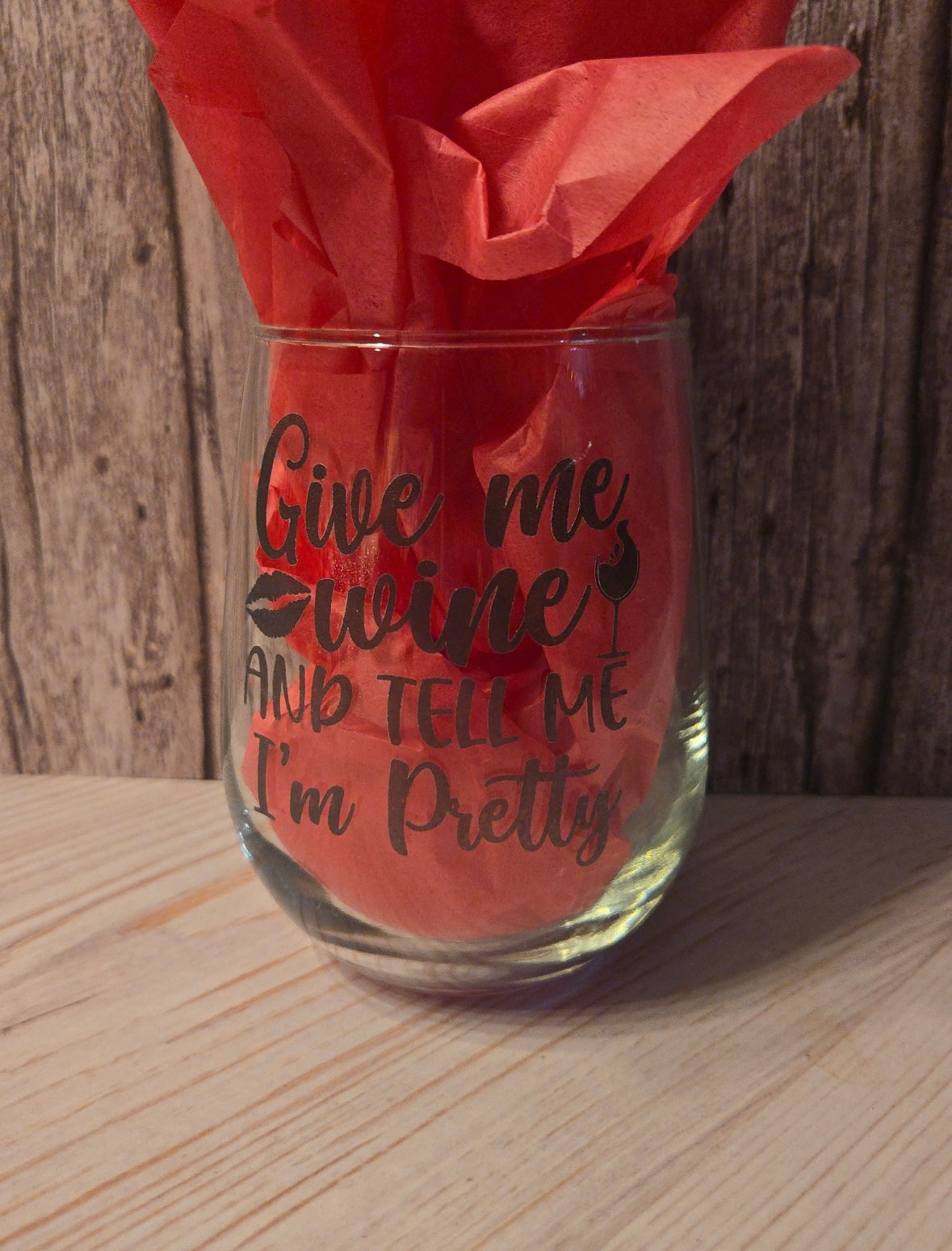 Tell Me I’m Pretty Glass