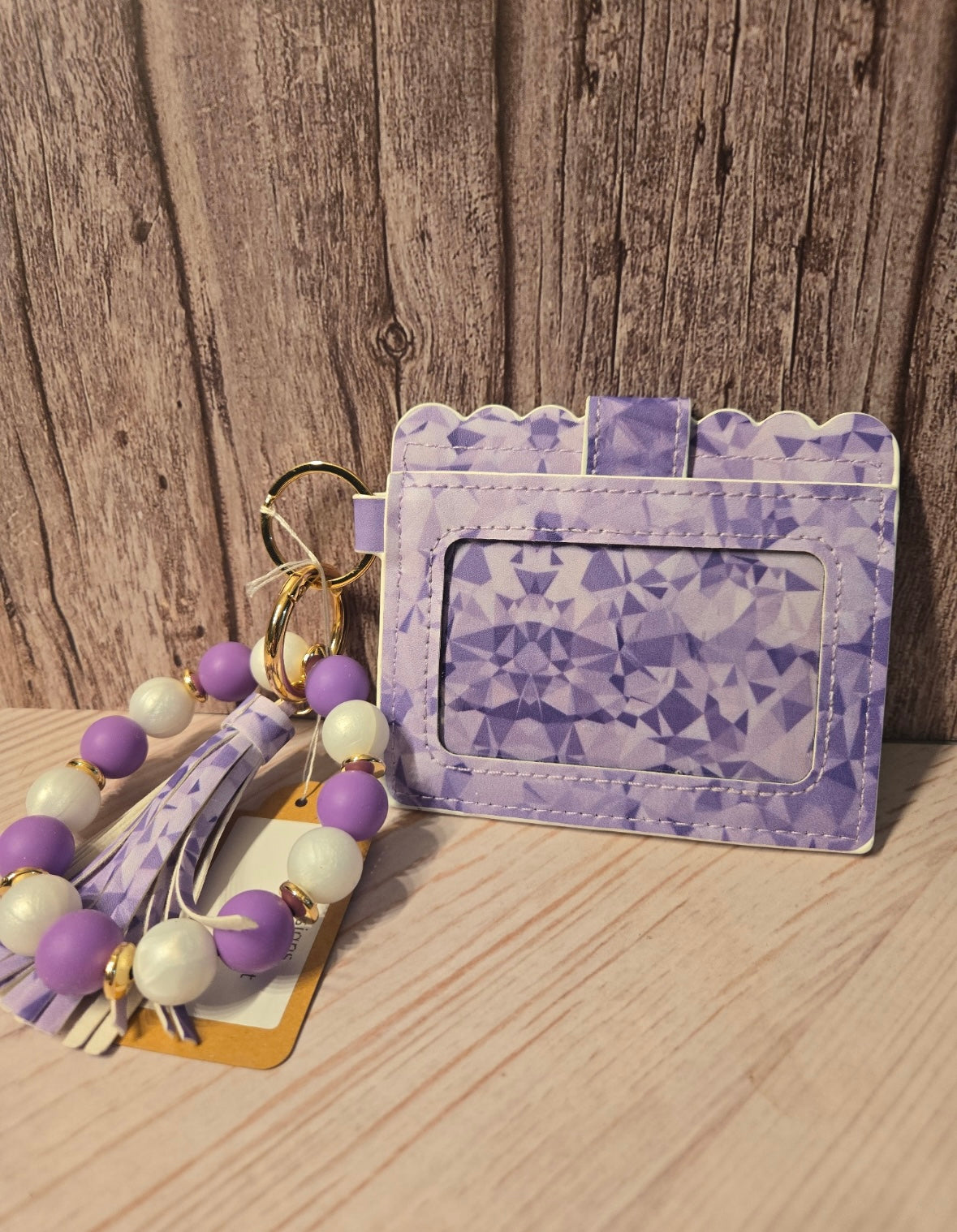 Purple Card Wallet