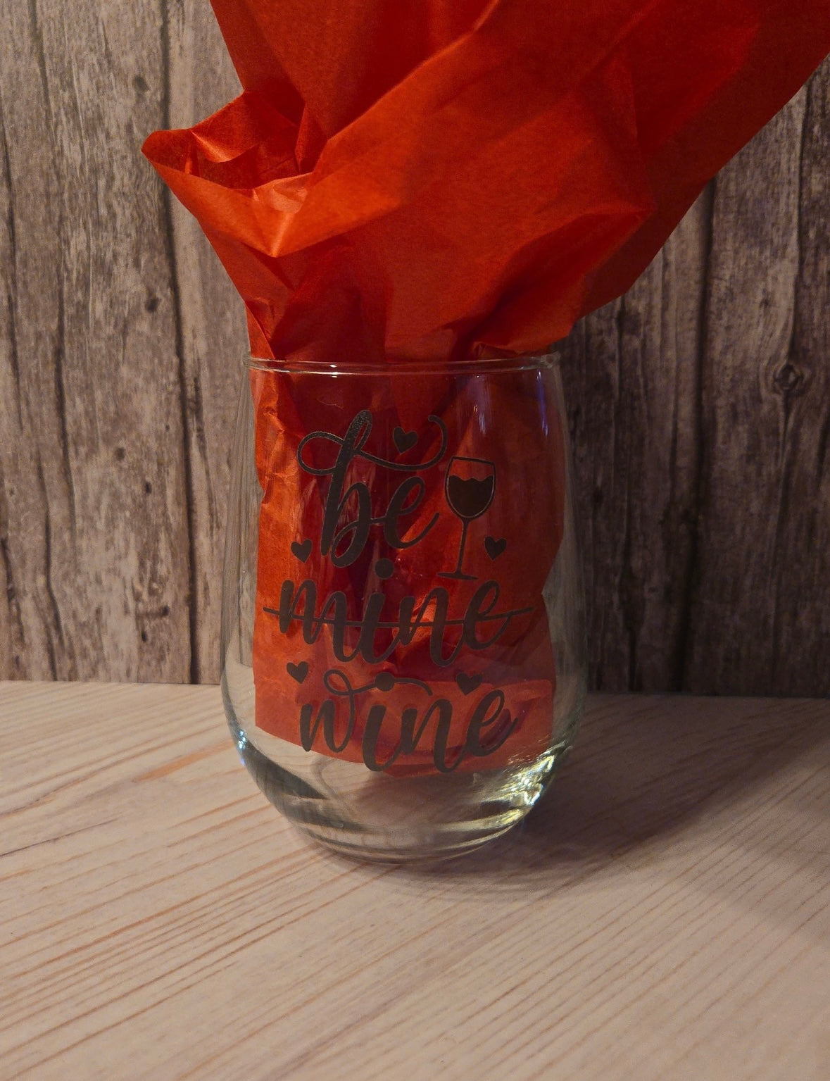 Be Mine/Wine Glass