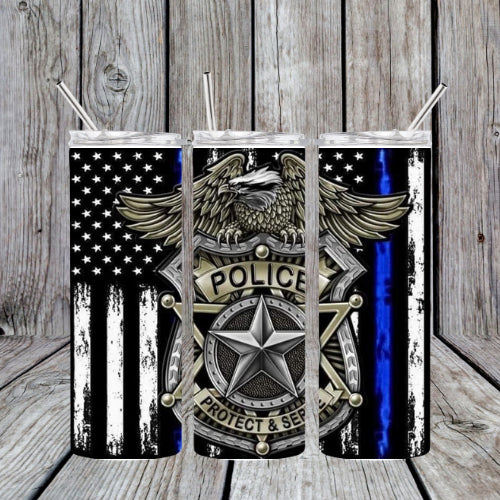 Police Tumbler
