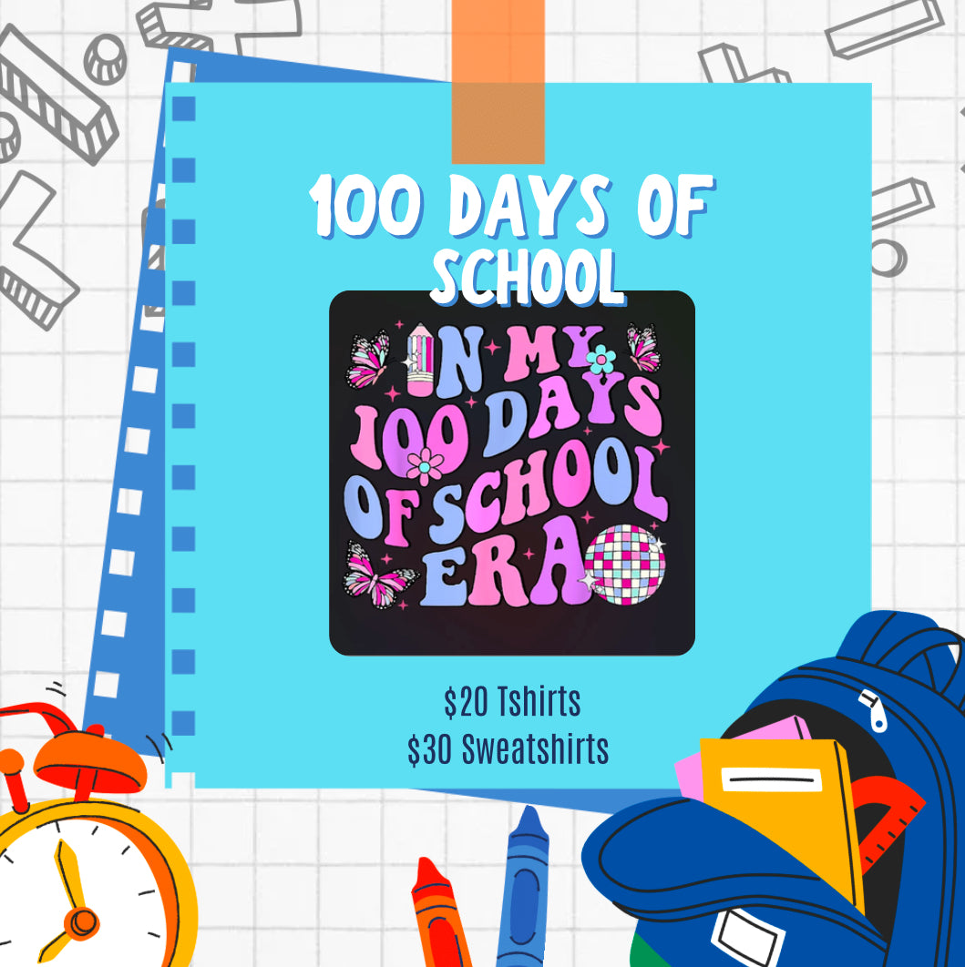 100 Days of School Era Tshirt