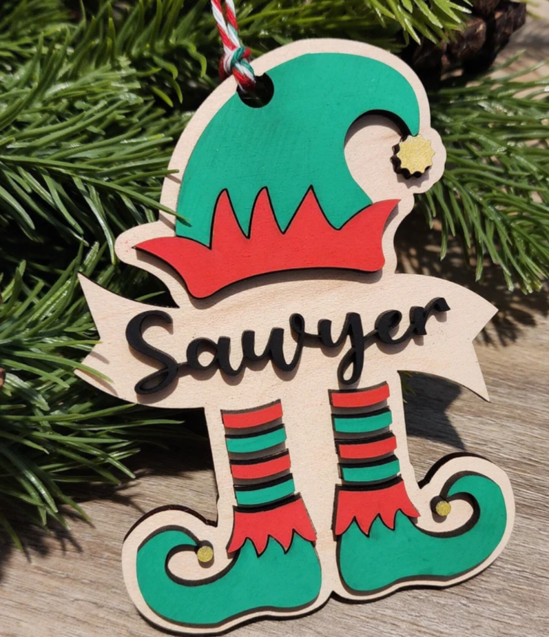 Elf Ornament