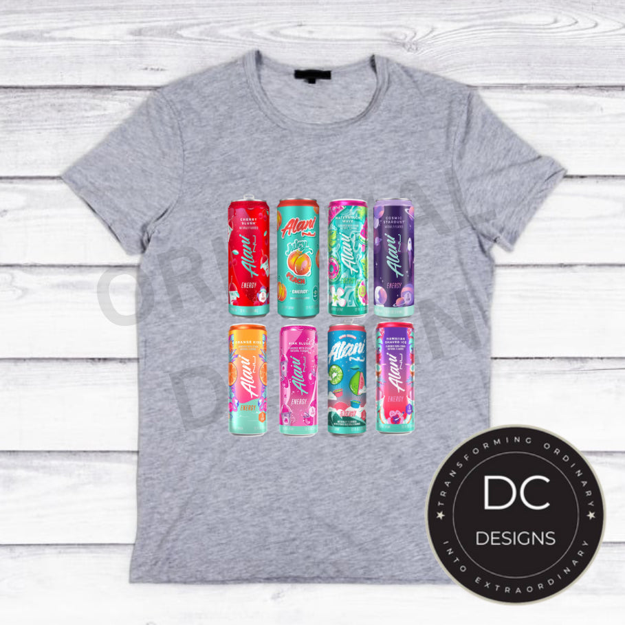 Alani Inspired Can Tee