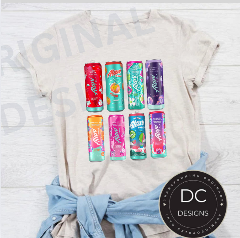 Alani Inspired Can Tee