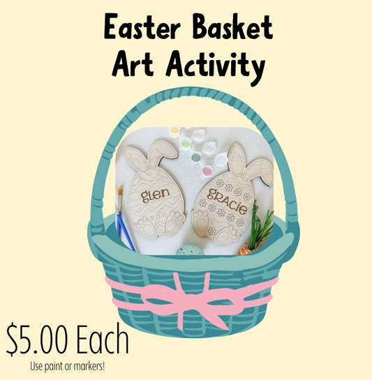 Easter Basket Art Activity