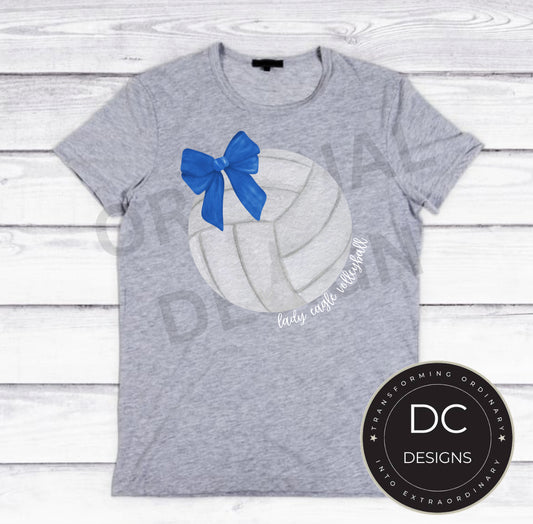 Eagles Volleyball Tee Gildan Softstyle