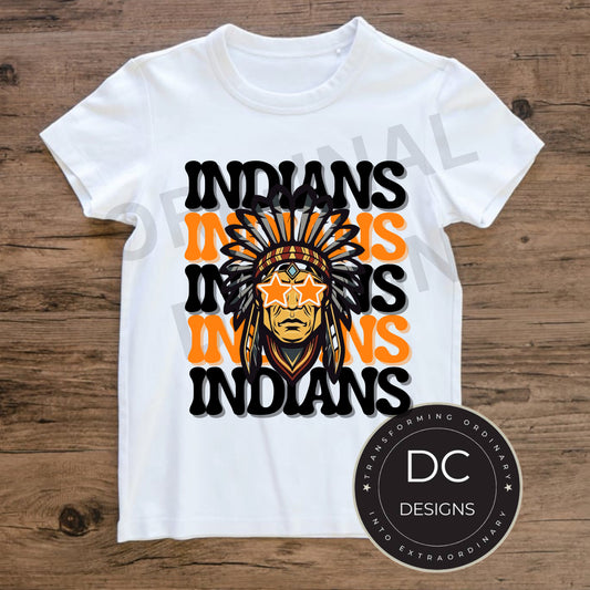 Indian Star Tee Gildan Softstyle