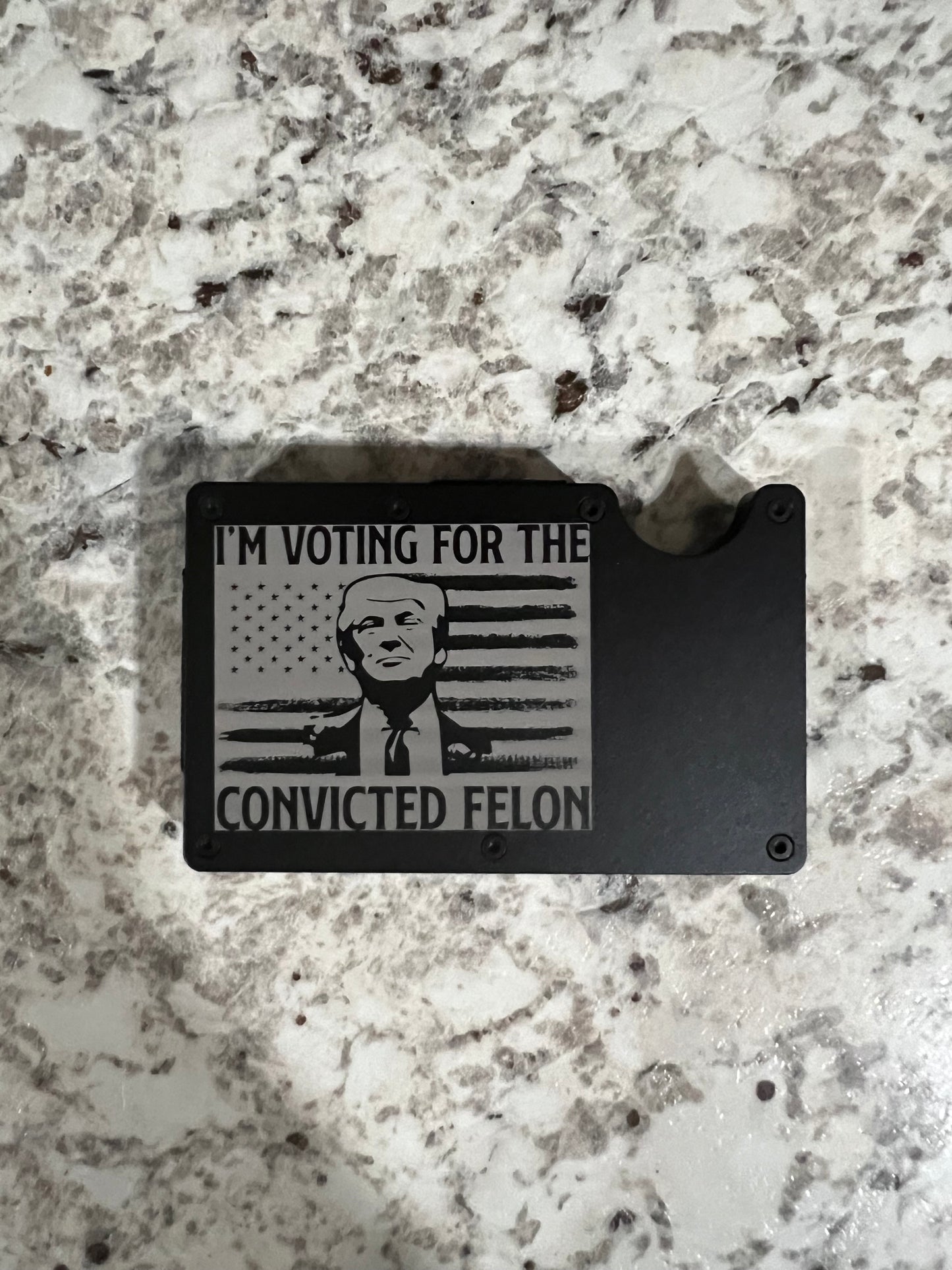 Metal Wallet with Money Clip