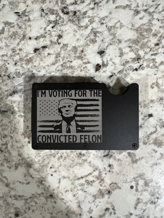 Metal Wallet with Money Clip