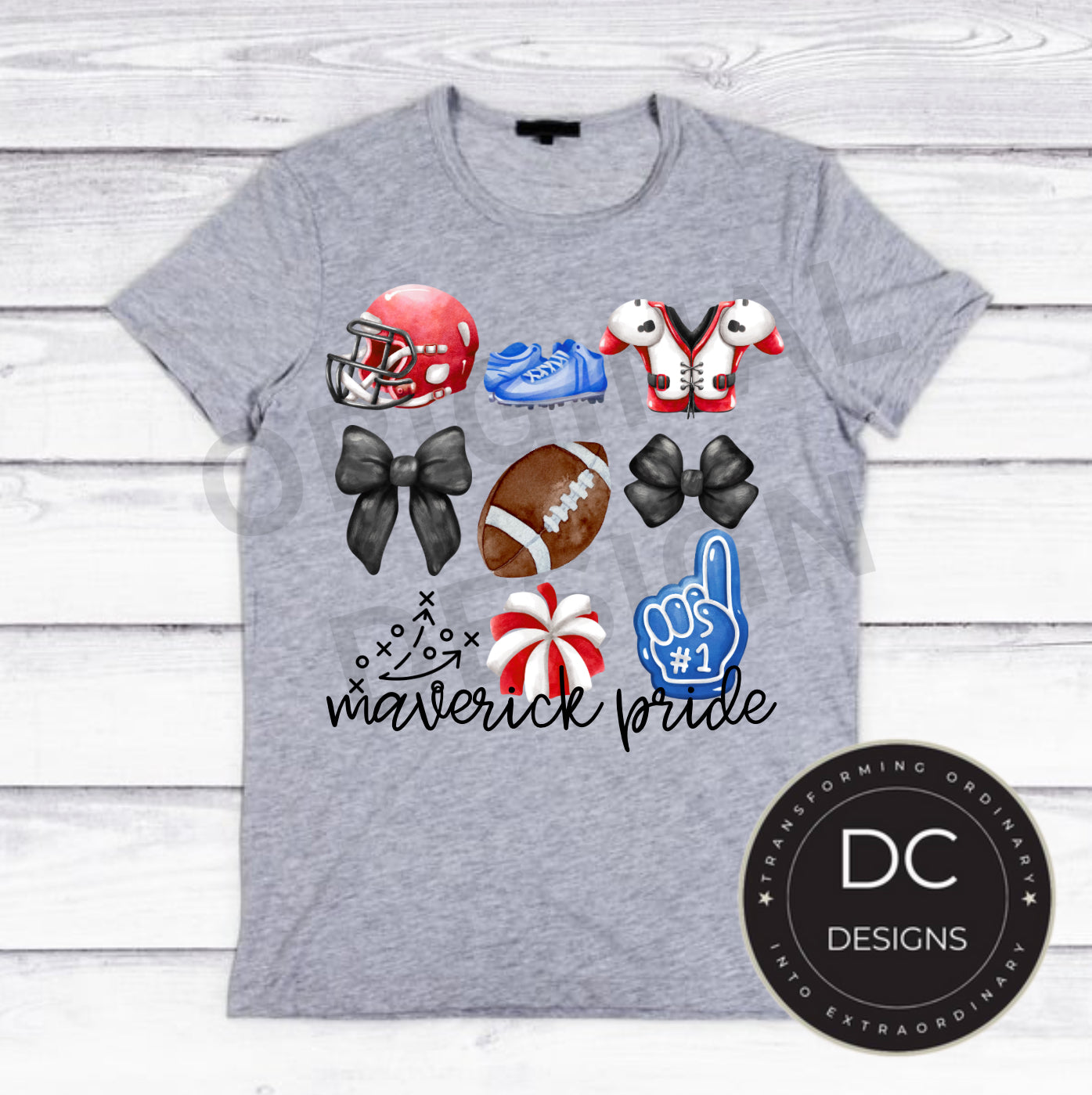 Maverick Pride Tee Gildan Softstyle