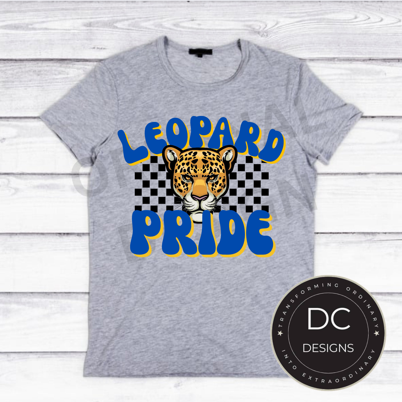 Leopards Tee Gildan Softstyle