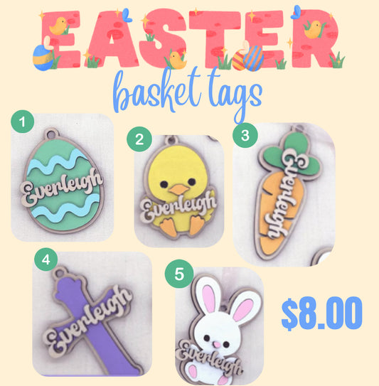Easter Basket Tag