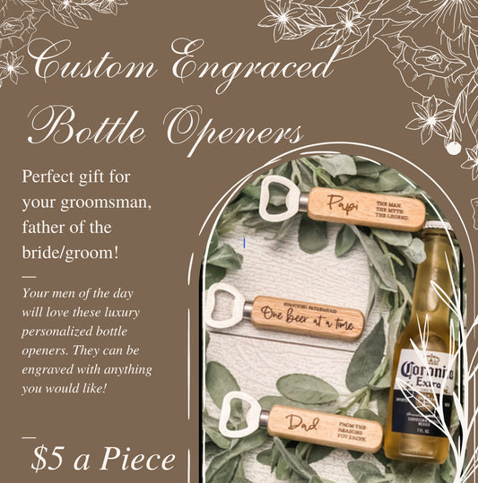 Custom Engraved Bottle Opener