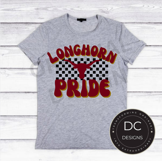 Longhorn Pride Tee Gildan Softstyle