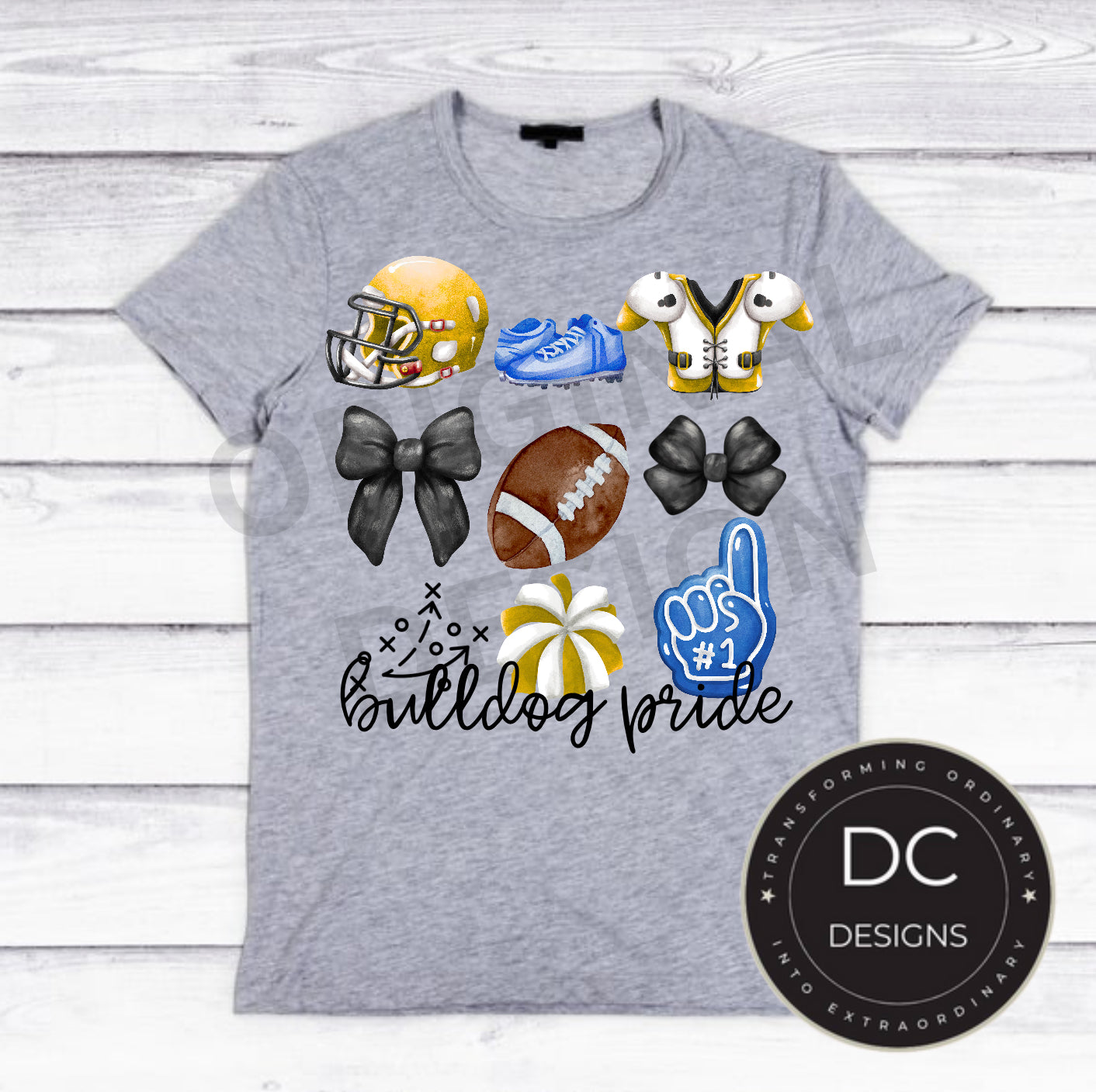 Bulldog Pride Tee Gildan Softstyle
