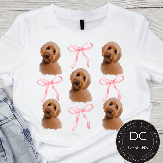 Doodle Bow Tee