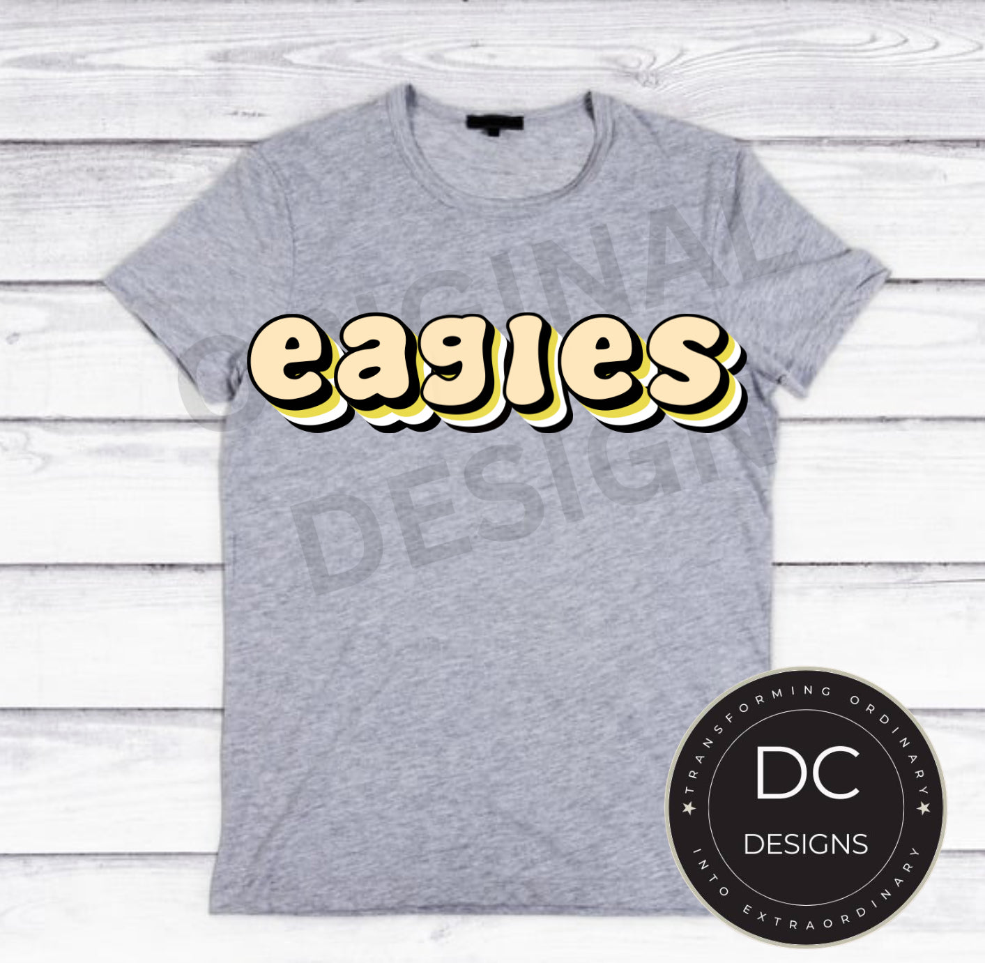 Groovy Eagle Tee Gildan Softstyle
