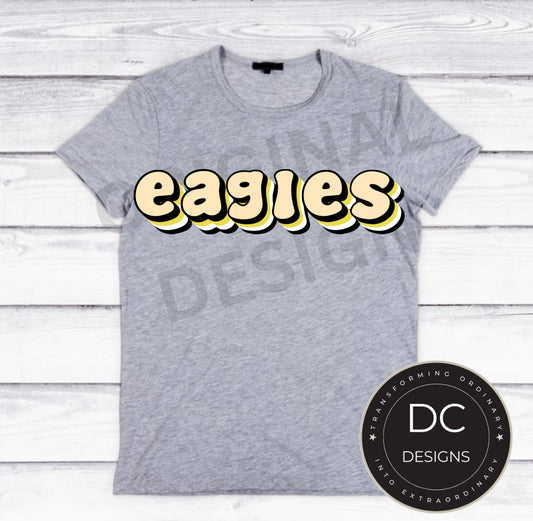 Groovy Eagle Tee Gildan Softstyle