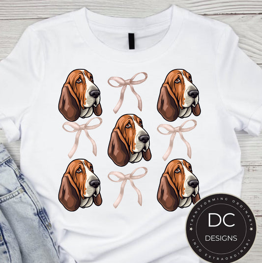 Basset Bow Tee