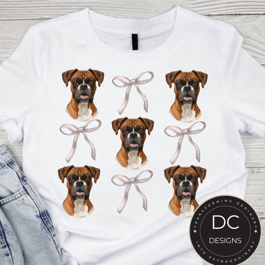 Boxer Bow Tee