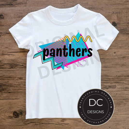 Panthers Retro Spirit Tee Gildan Softstyle