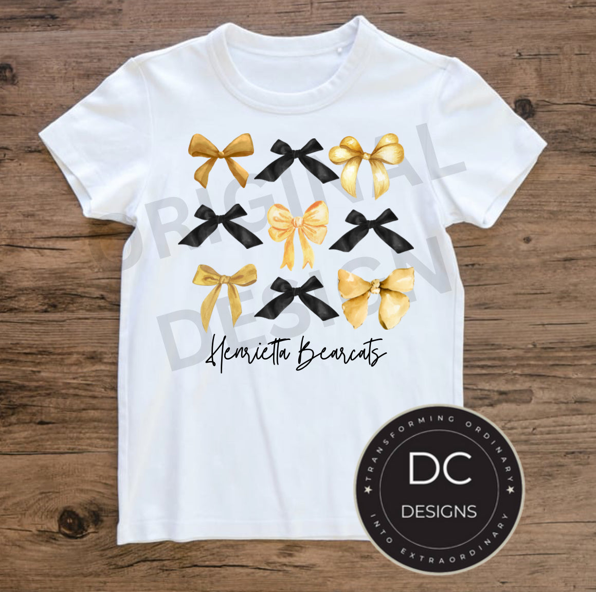 Bearcats Bow Tee Gildan Softstyle