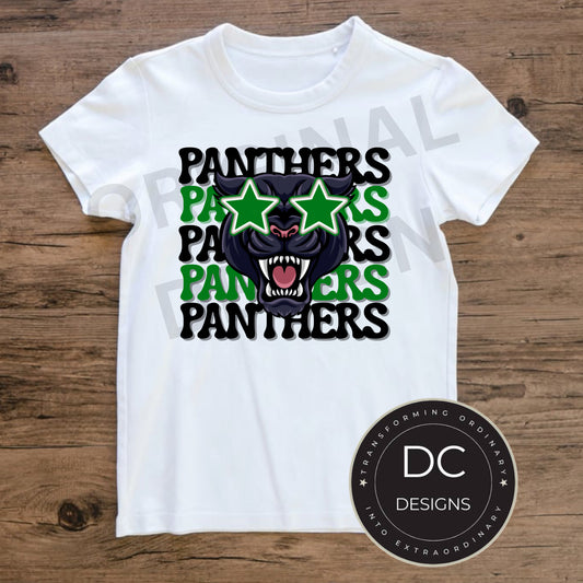 Panther star Tee Gildan Softstyle