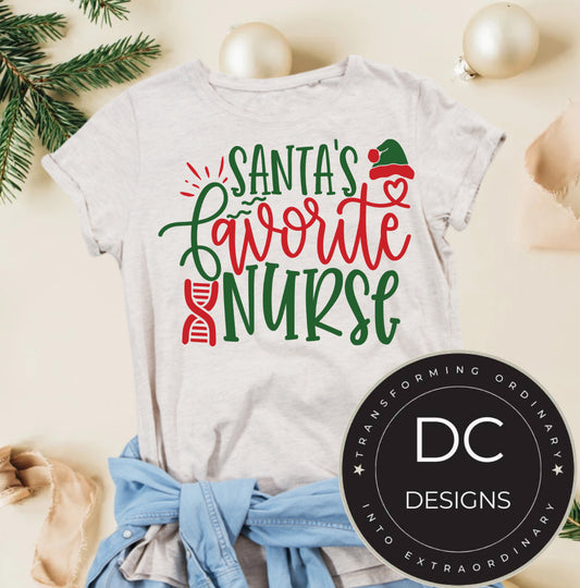 Santas Favorite Nurse