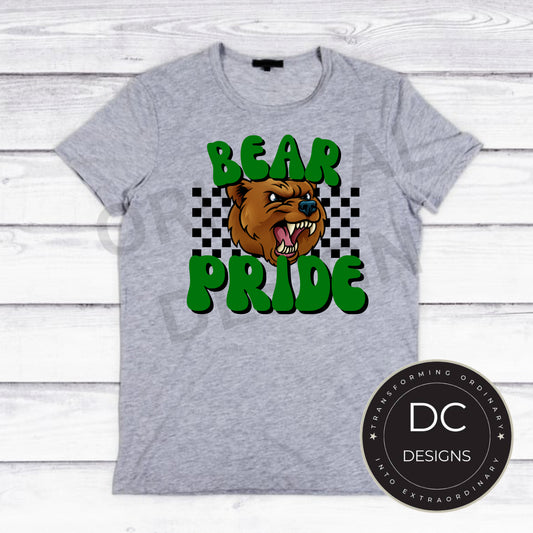 Bear Pride Tee Gildan Softstyle