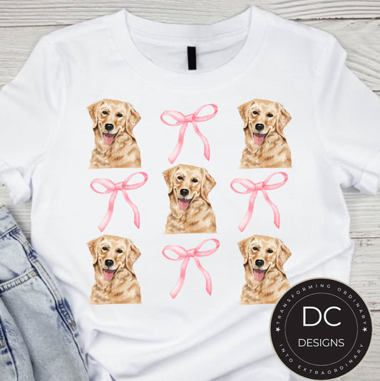 Blonde Lab Bow Tee