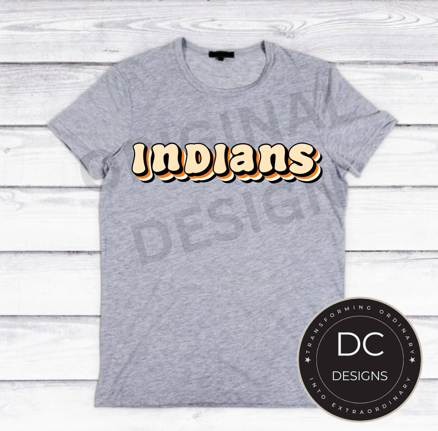 Groovy Indians Tee Gildan Softstyle