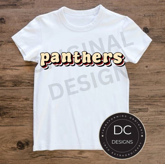 Groovy Panthers Tee Gildan Softstyle