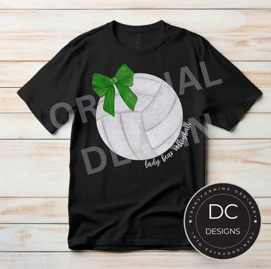 Bears Volleyball Tee Gildan Softstyle