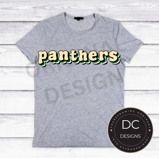 Groovy Panthers Tee Gildan Softstyle